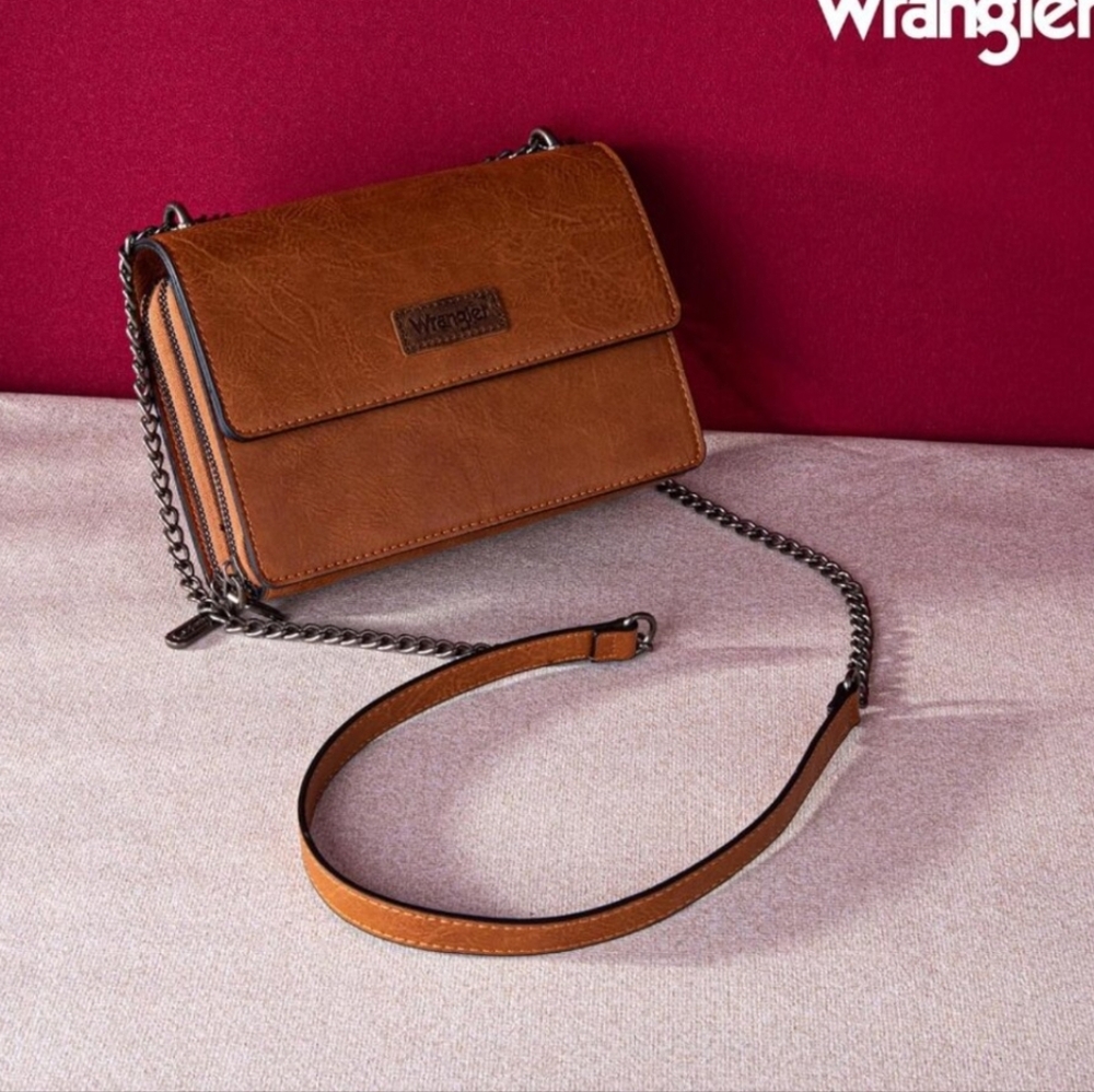 Flap Crossbody Purse for Women Shoulder Bag  with Chain Strap NWT In Packaging. - Picture 3 of 5